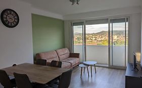 Appartment - Vue Imprenable Sur La Cite Medievale - Parking Gratuit - Climatise